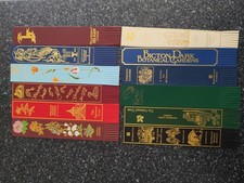 12 LEATHER BOOKMARKS with