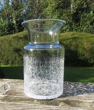 Large Decorative Crackle Glass