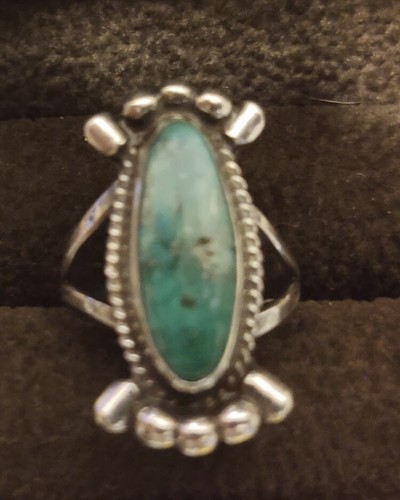 Navajo hand crafted turquoise - hand,