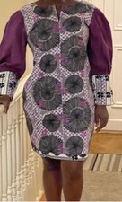 African Dress 12 Long Sleeves