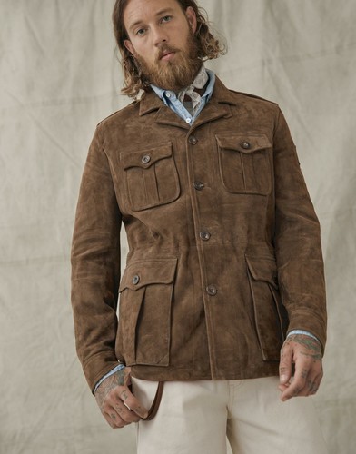 Belstaff mens safari jacket - mens,