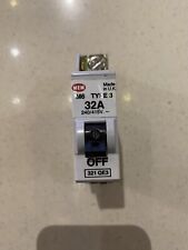 MEM Memshield  1   32A Type 3  sp mcb, circuit breaker 321QE3, M6