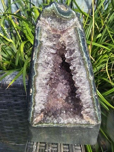 Large amethyst cathedral geode - large,