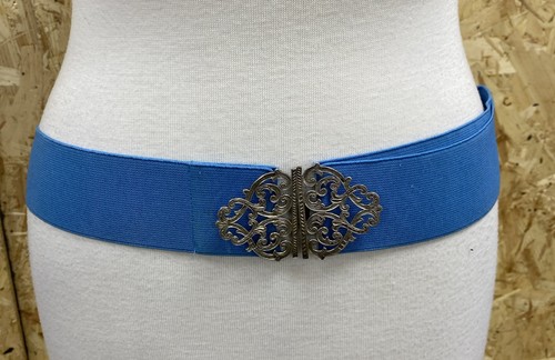 Vintage silver belt - silver,