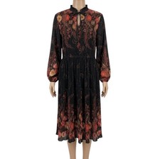 Vintage 80s Ribbed Midi Dress