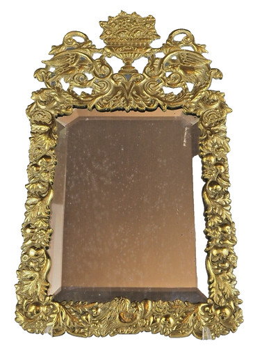 Victorian brass bevelled - brass,