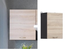 Kitchen Wall Unit Cabinet 400mm Cupboard Sonoma Light Oak Left Right Junona 