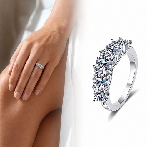 Lab moissanite 925 - ct,