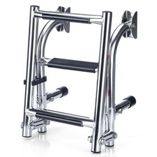 3 Steps Boat Ladder Stainless