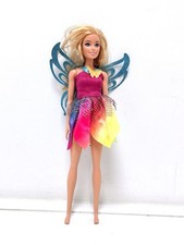 Mattel Barbie Doll In Fairy Butterfly Rainbow Dress Fashion Doll Toy 2015