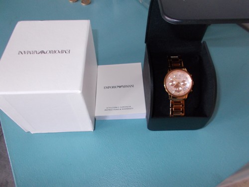 Womens emporio armani watch - womens,