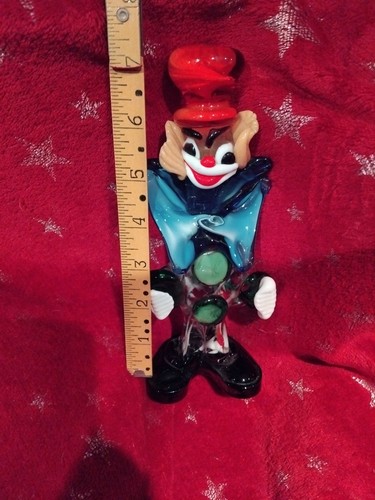 Murano glass clown - murano, vintage