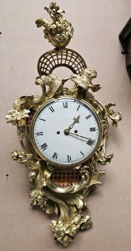 Antique gilt bronze baroque - gilt,