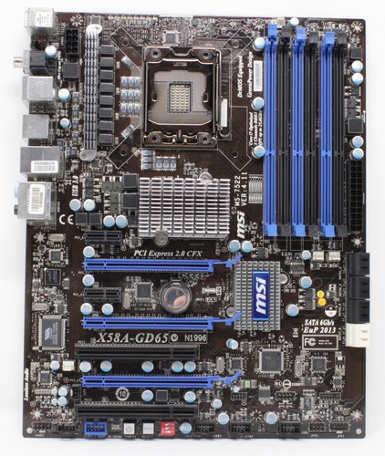 Msi x58a gd65 intel - msi, x58