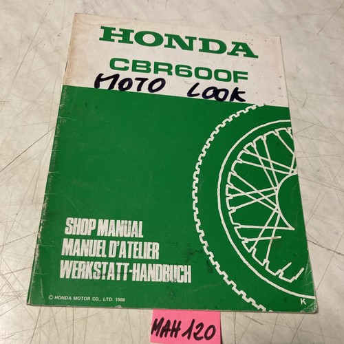 Honda cbr600f 1989 - cbr600f, k