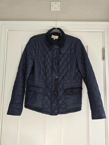 Ladies navy quilted jack - ladies,