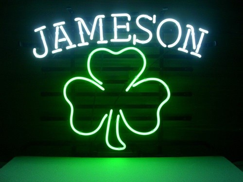 Jameson irish whiskey neon - jameson,