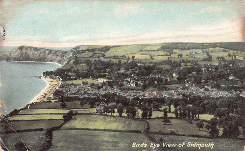 Postcard devon sidmouth - sidmouth,