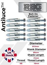 10X Antiluce™ Fastener M8 x