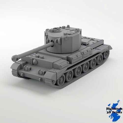 Challenger tank ww2 tabletop - challenger,