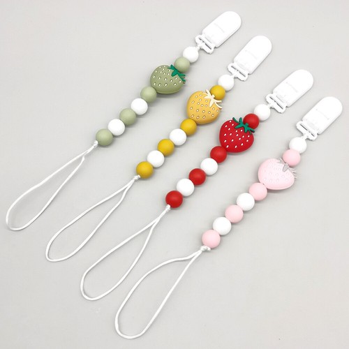 Baby pacifier chain silicone - baby,