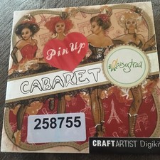 Pin up cabaret - craft artist digikit daisy trail serif cd rom
