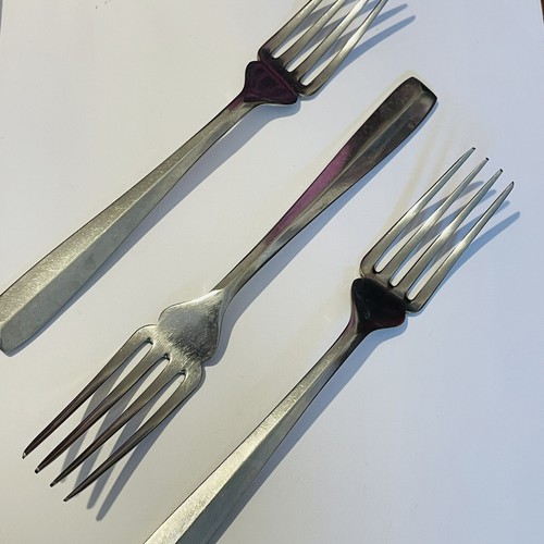 Vtg fish forks brutalist - fish, 3