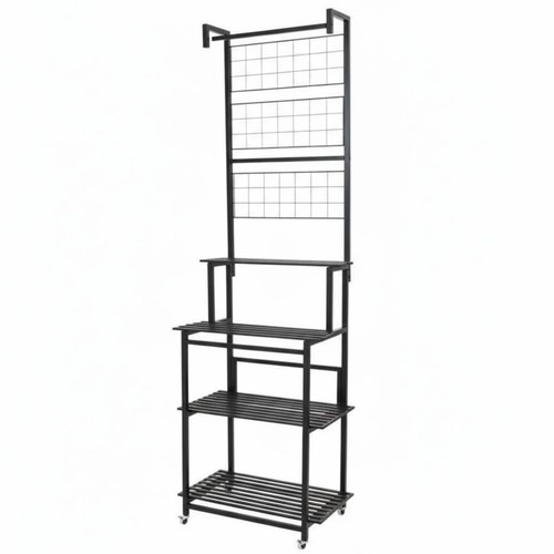 Rolling plant stand with - plant,