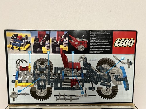 Vintage lego technic 8860 car - vintage,