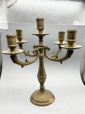 VINTAGE BRASS 5 ARM CANDELABRA