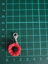 Poppy Clip On Dangle Charm for