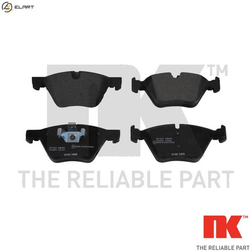 Brake pad set - pad, disc