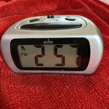 Acctim Auric Silver LCD AM/PM