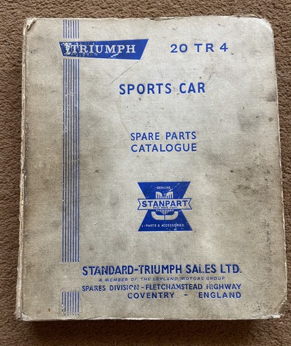 Triumph parts manual - 4,