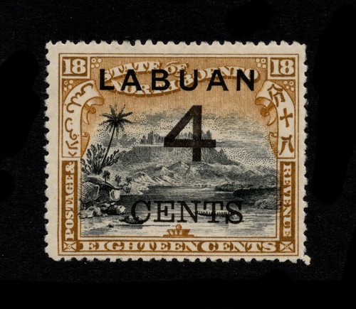 Labuan 1899 18c - 4c, 18c,