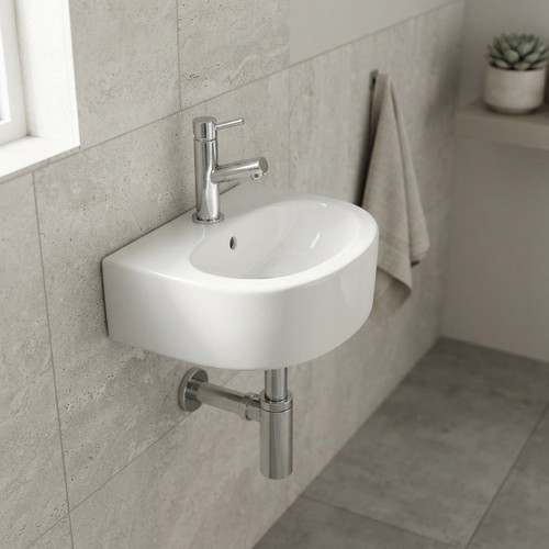 Modern white ceramic wash - modern,