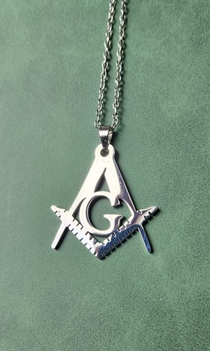 Masonic cutout pendant and - masonic,