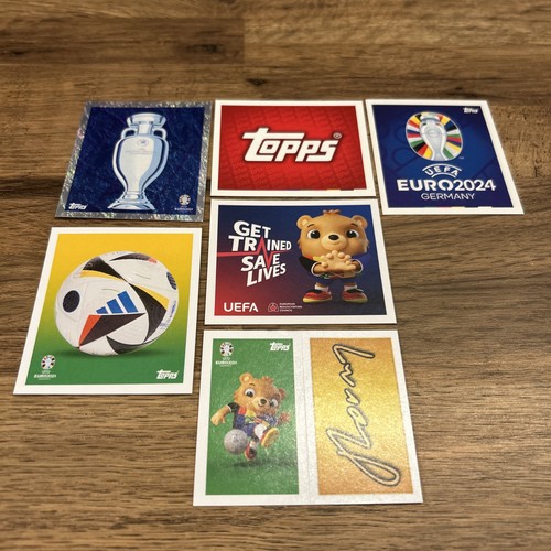 Topps uefa euro 2024 stickers - topps,