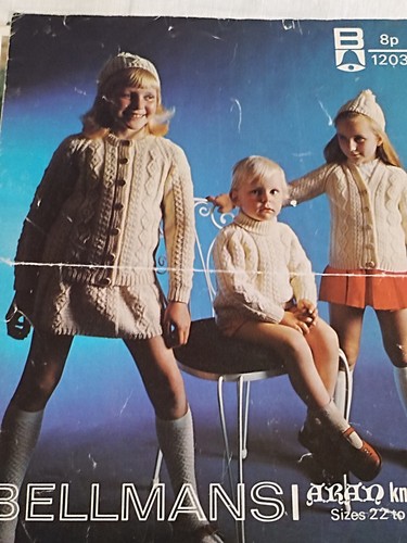 Vintage bellmans aran - aran, dk