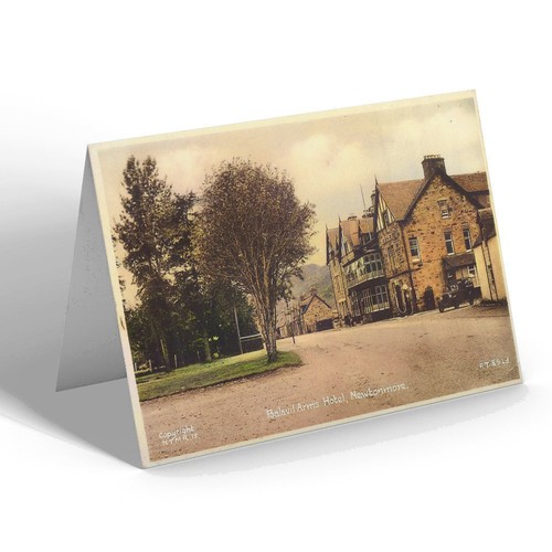 Greeting card vintage - greeting,
