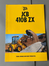 JCB 410B ZX Wheeled Loading Shovel Brochure