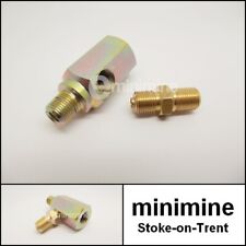 Classic Mini Oil Pressure Gauge Pipe T-Piece & Adaptor austin morris rover 1275
