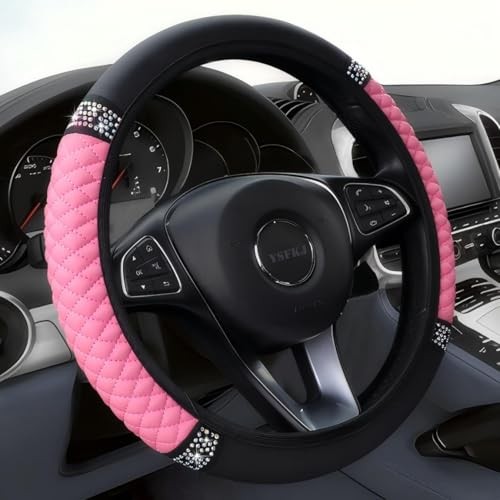 Soft leather car steering - car,