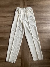 Vintage Slazenger cricket trousers Size Youths Whites Bottoms BNWT