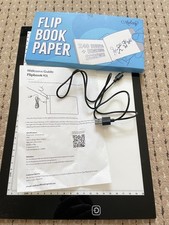 Molcey Flip Book Kit with LED Light Pad. Includes Flipbook Kit Starter Animation