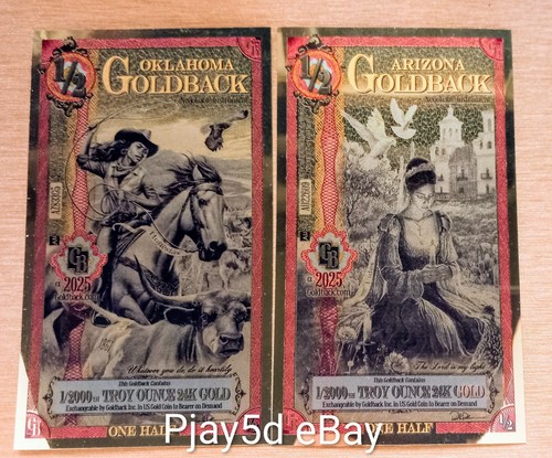 Goldback arizona - 2x, 1/2
