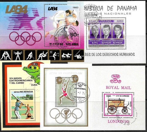 Thematic mini sheets - sheets, x5