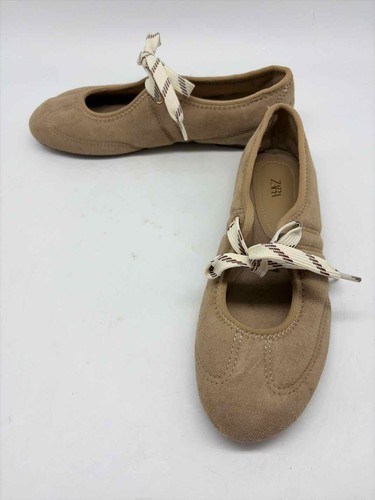 Pre owned zara tan - tan, 36
