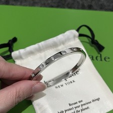 Kate Spade Silver Hinged