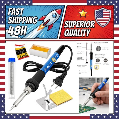 60w soldering iron kit - iron,
